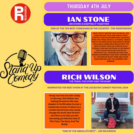 Stand Up Comedy  Thursday 4th July