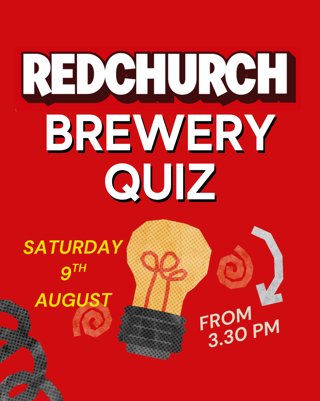 FREE Brewery Quiz - Saturday 9th August