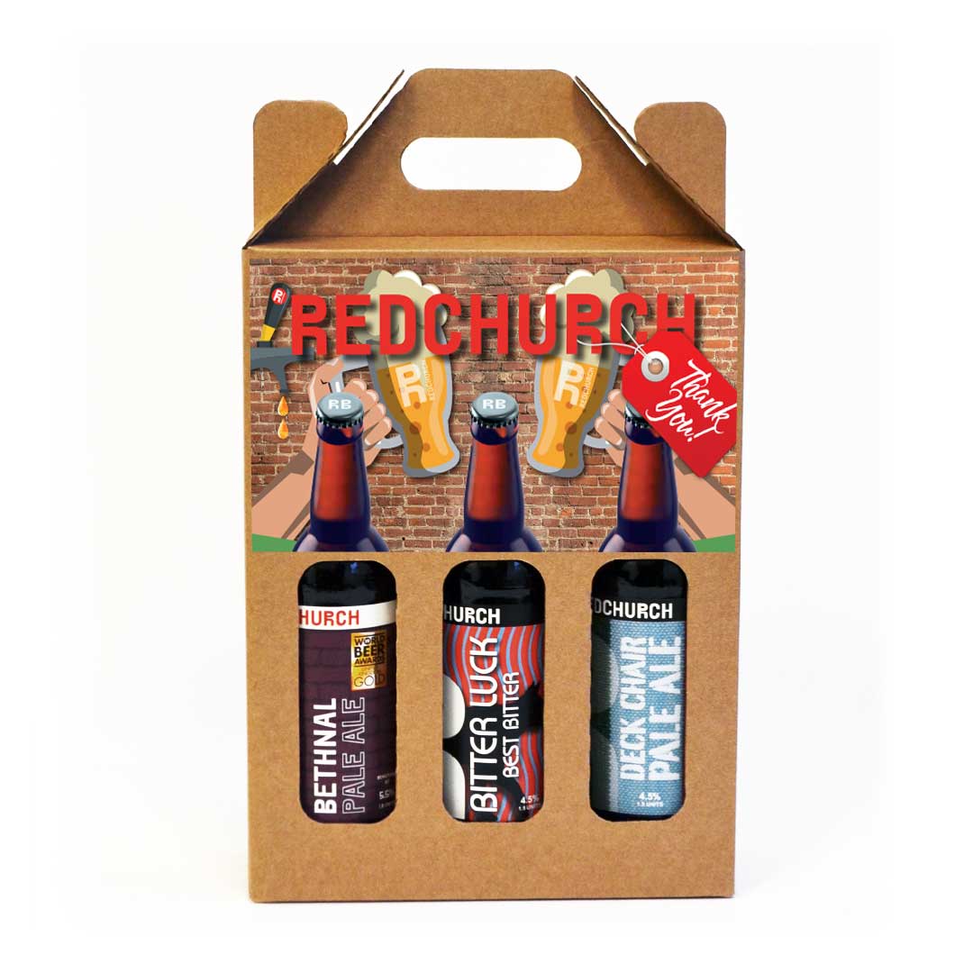 Redchurch Ale Gift Pack - With Messages for Every Occassion | Redchurch Brewery